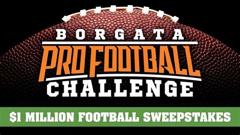 borgata football challenge